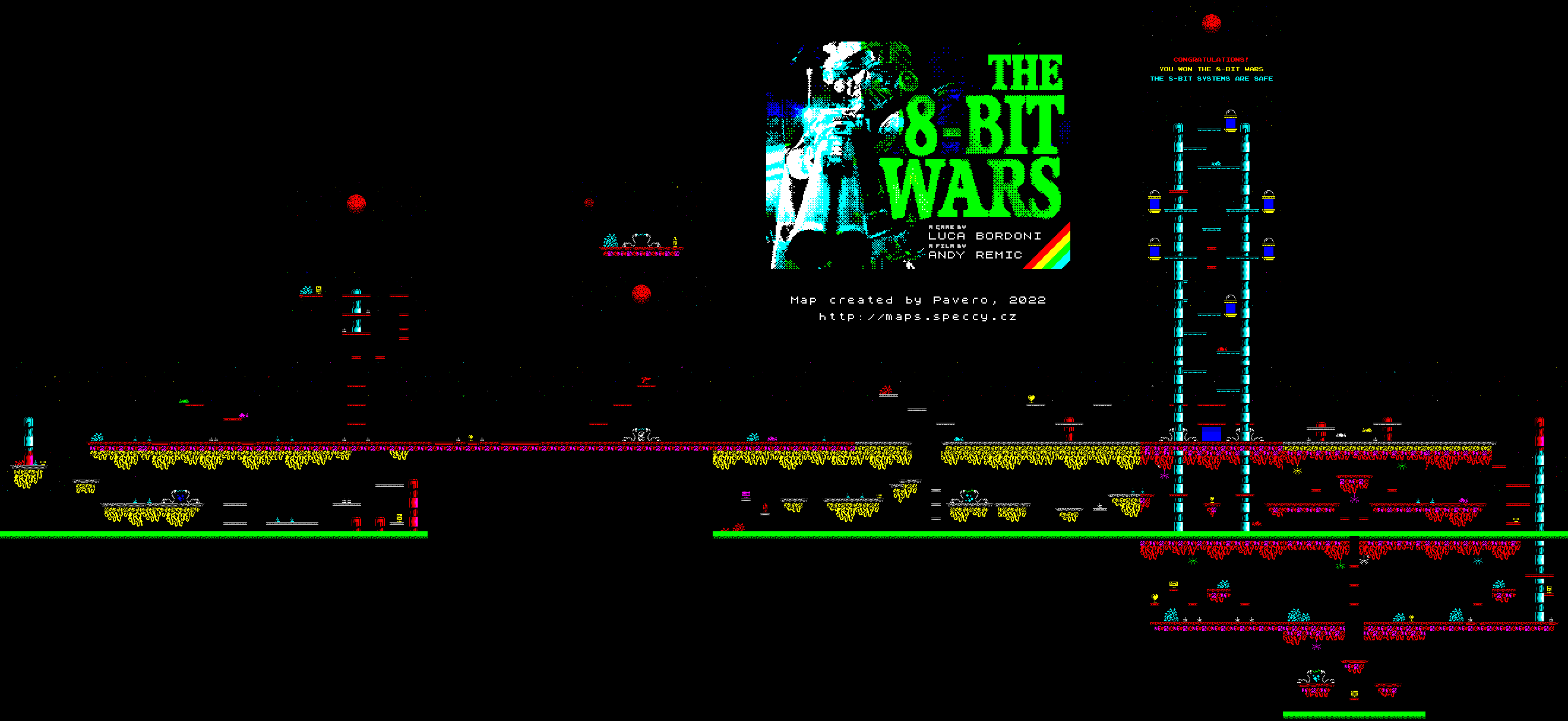8-Bit Wars - The Map