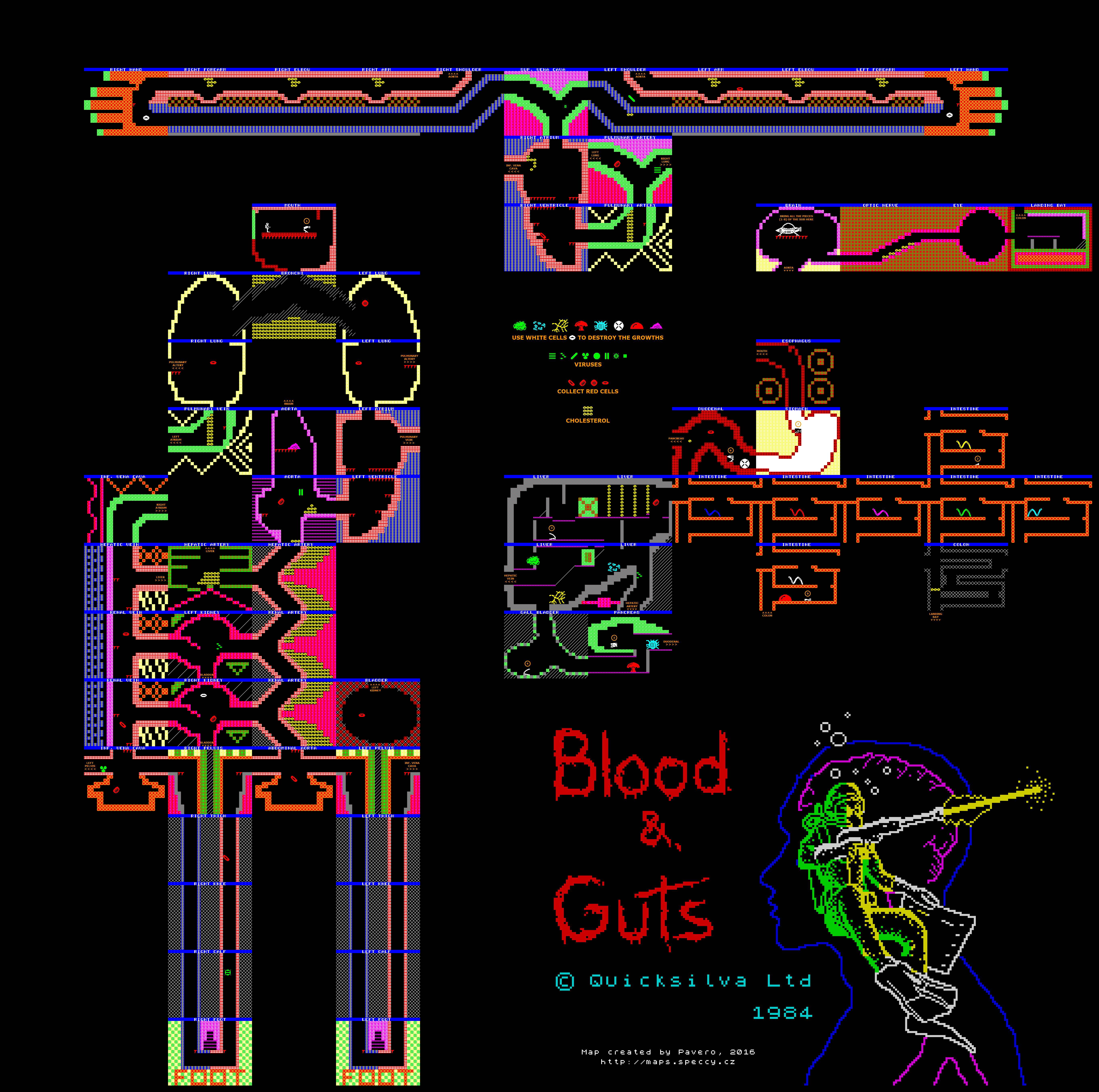 Blood 'n' Guts - The Map