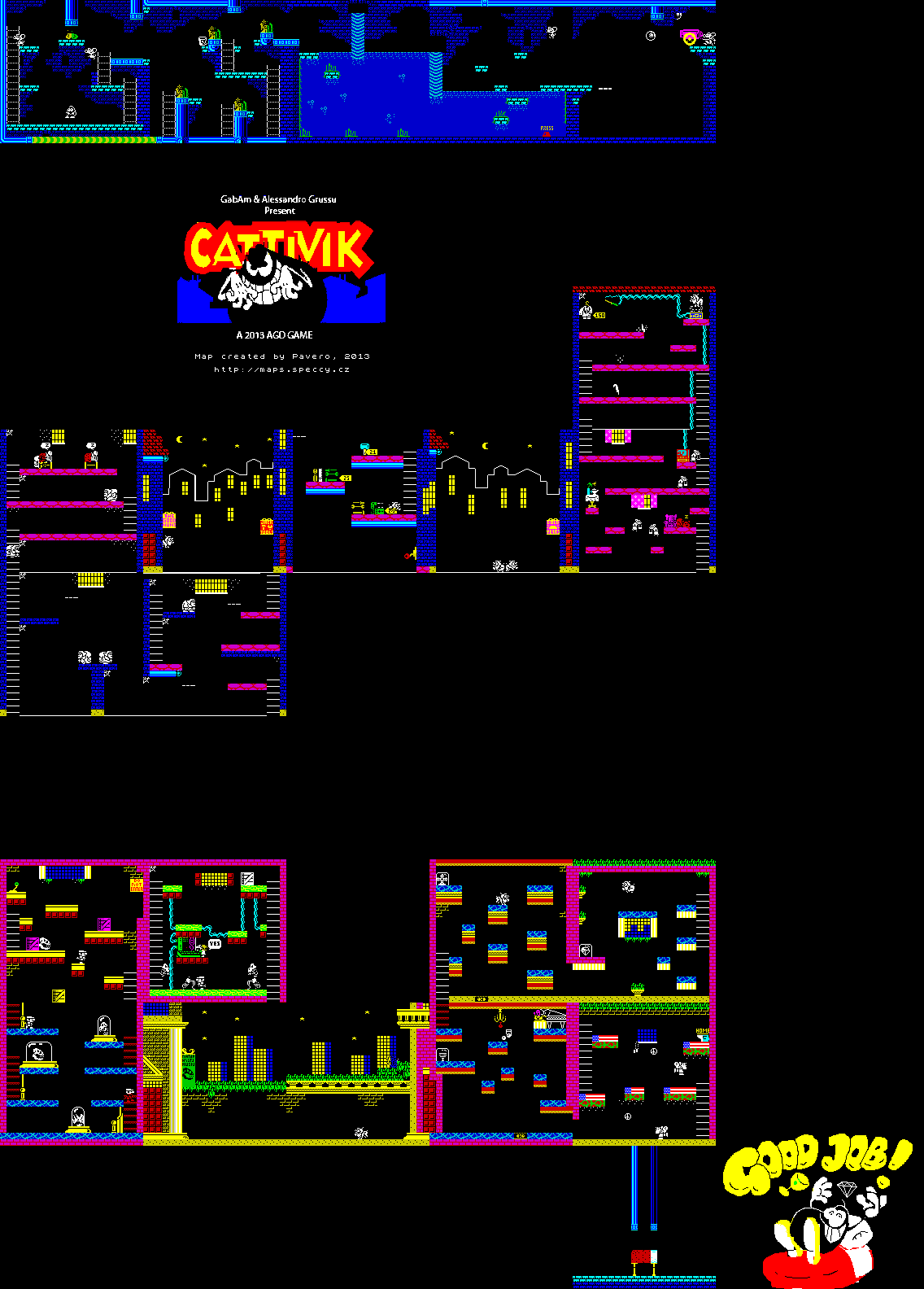 Cattivik - The Map