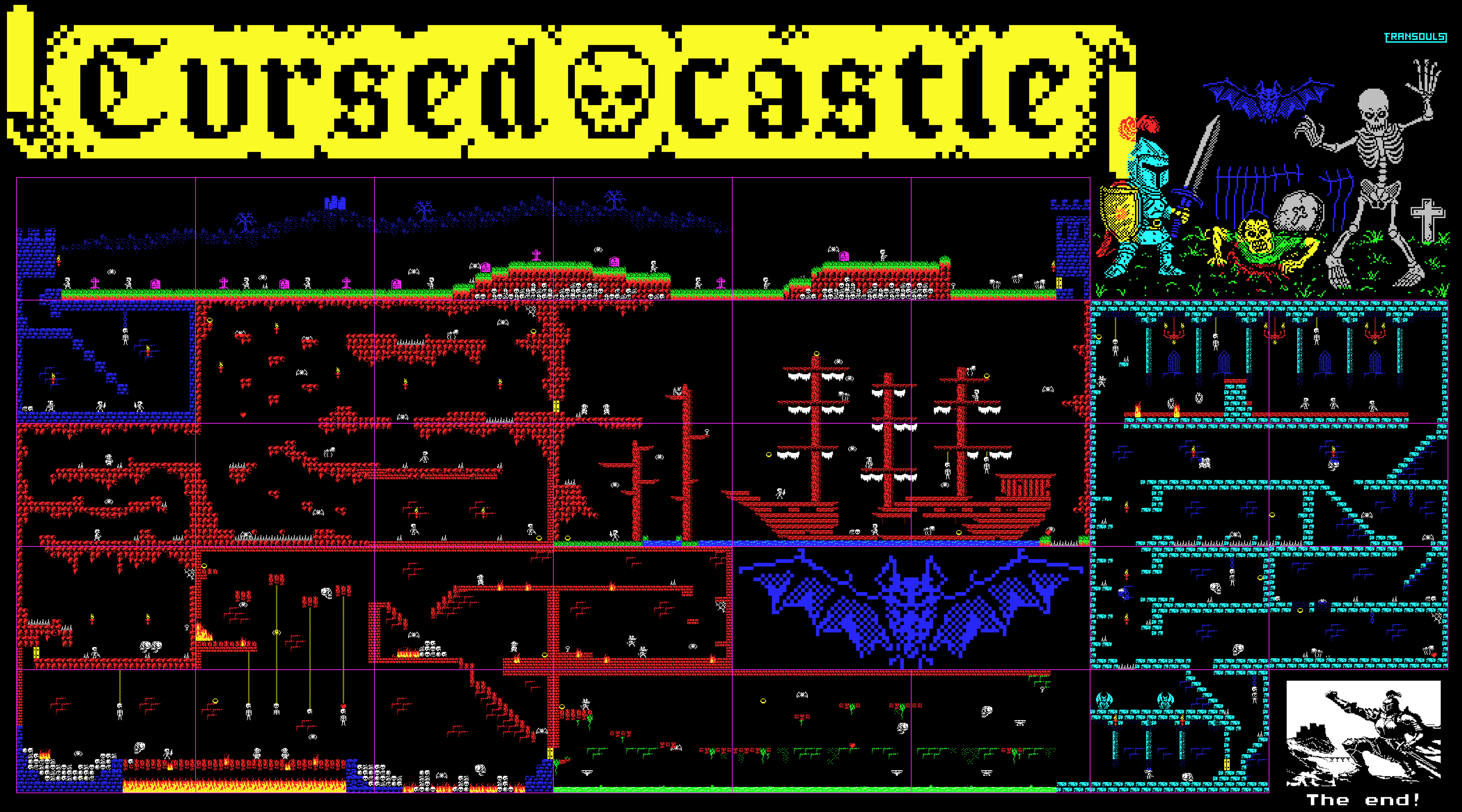 Cursed Castle - The Map