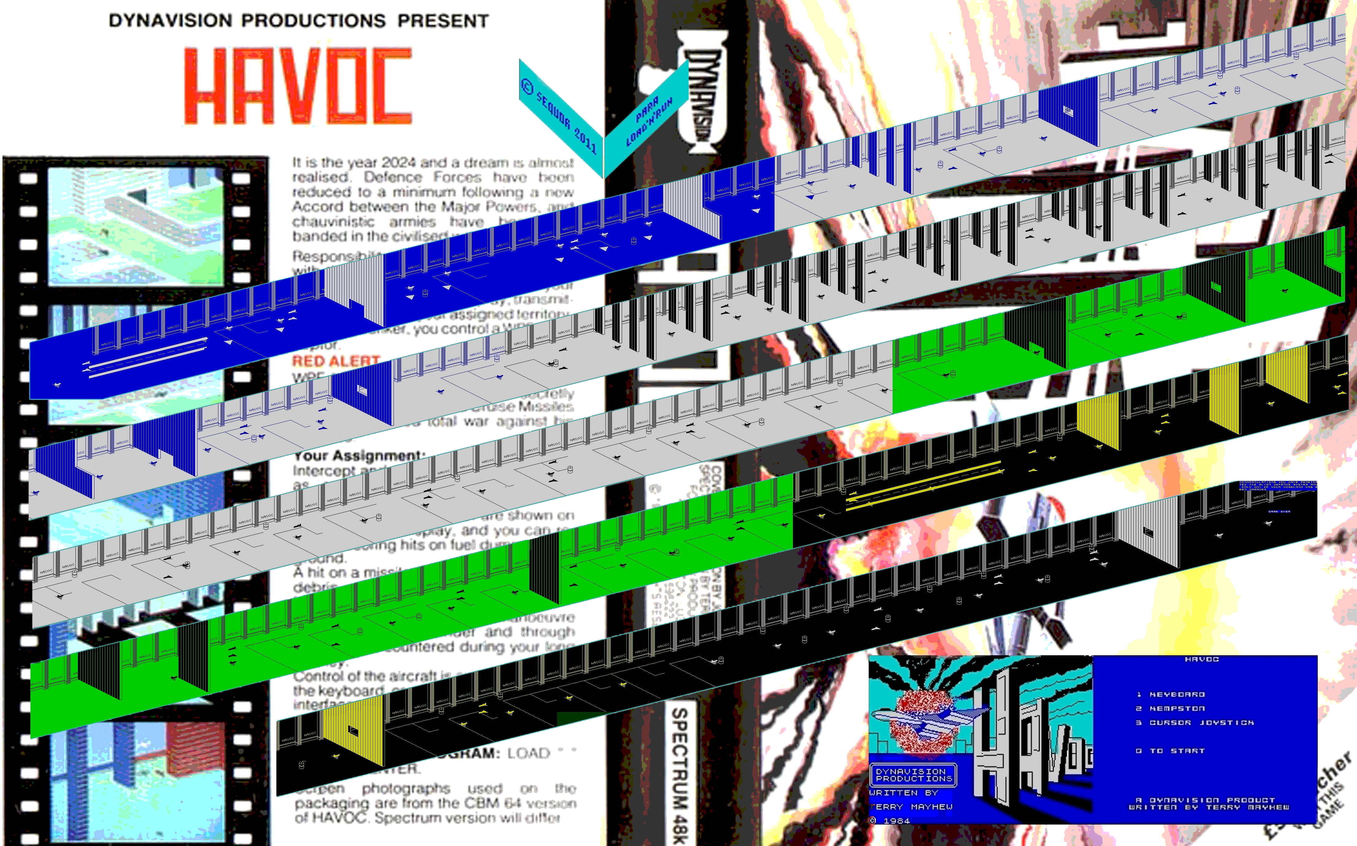 Havoc (Dynavision) - The Map