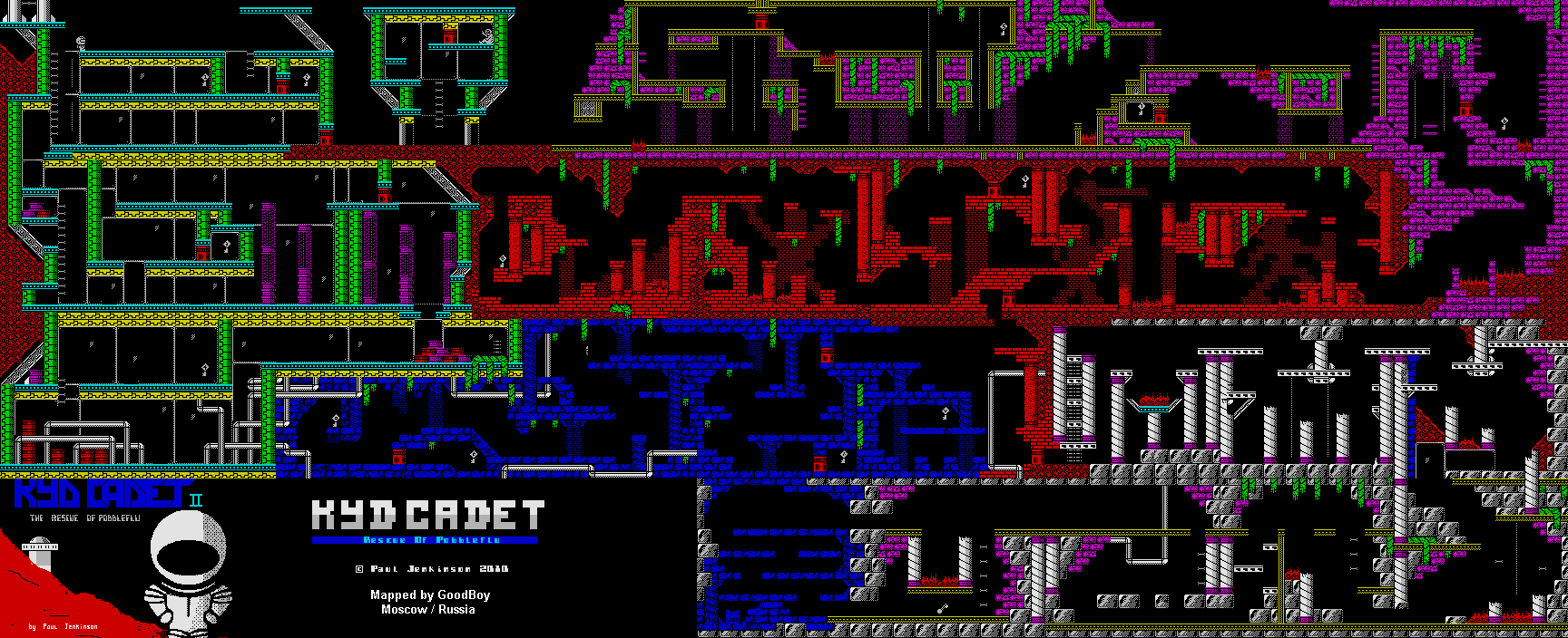 Kyd Cadet 2 - The Rescue of Pobbleflu - The Map