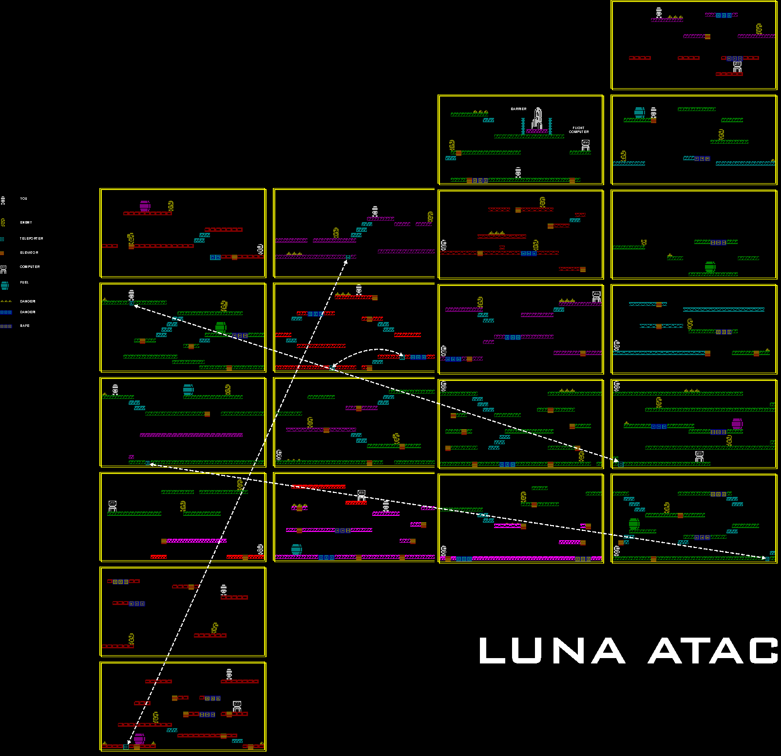 Luna Atac - The Map