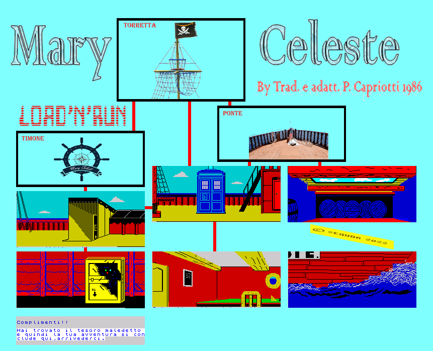 Mary Celeste - The Map