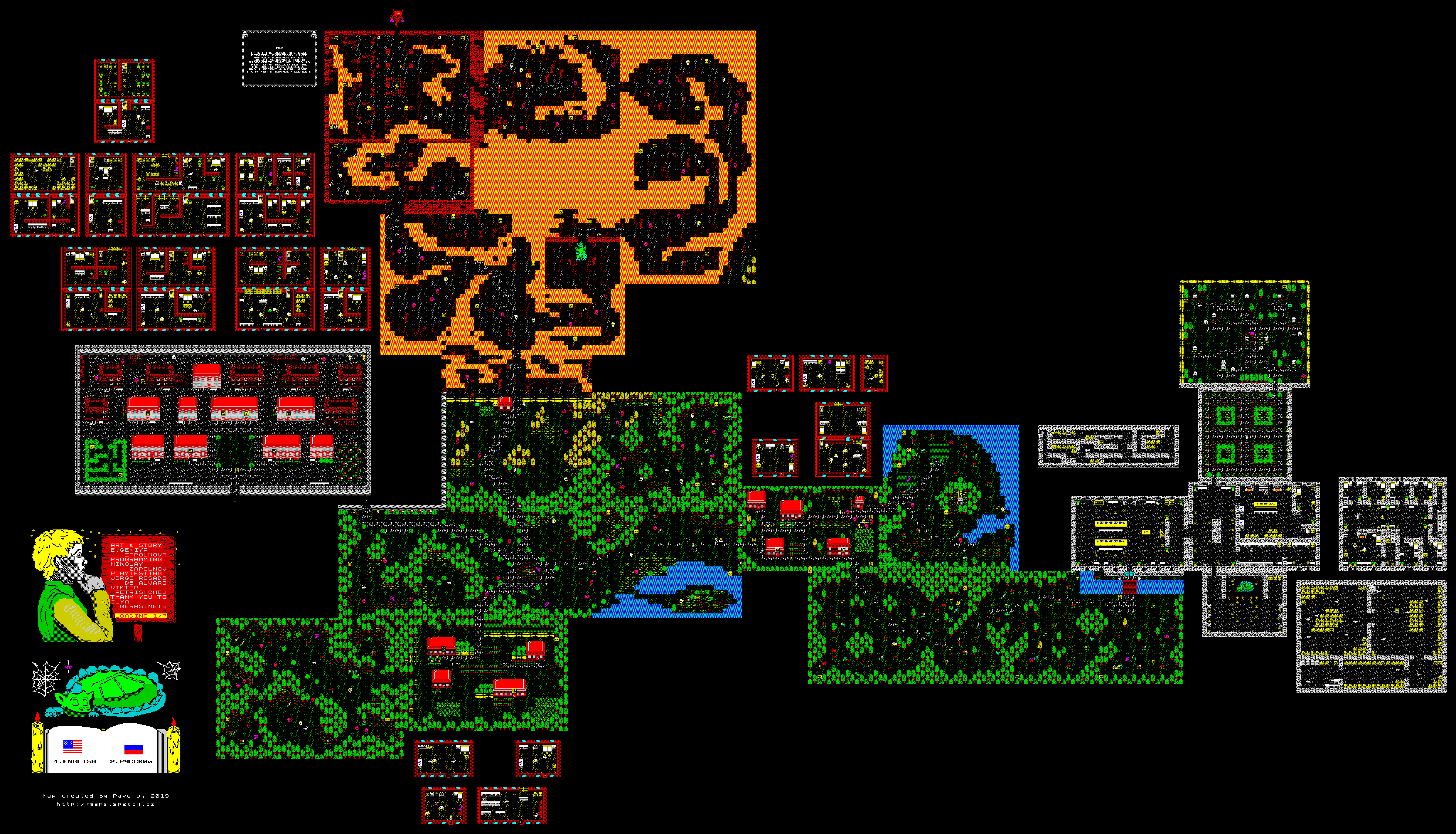 Order of Sleeping Dragon - The Map