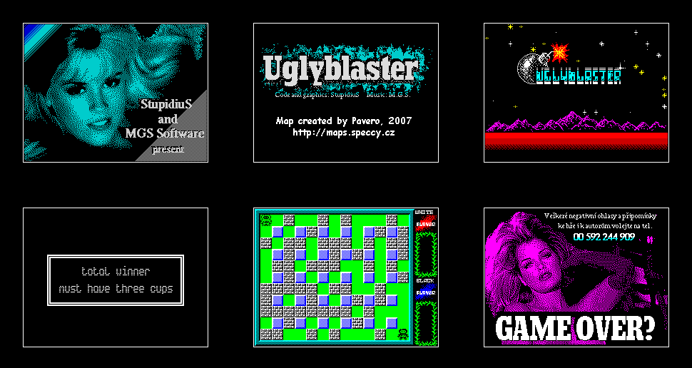 Ugly Blaster - The Map