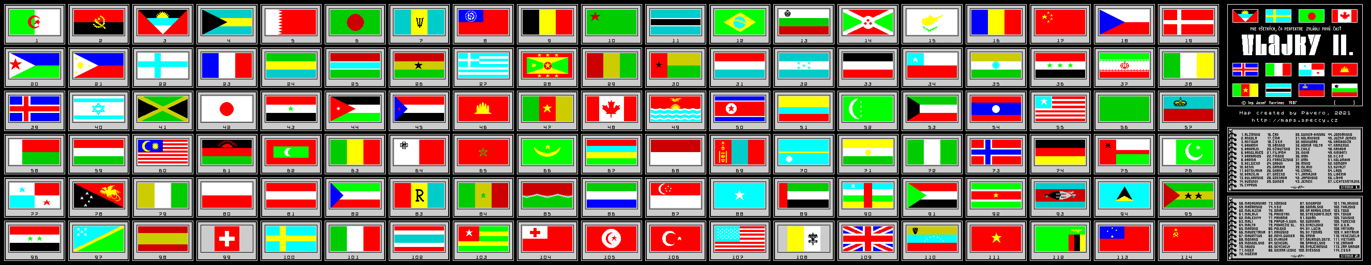 Vlajky 2 - The Map