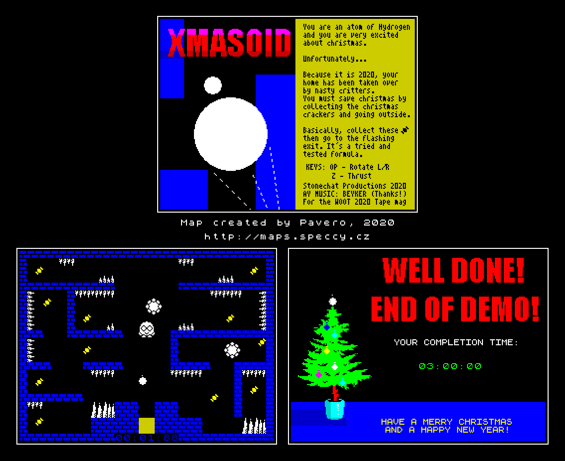 XMAS-oid - The Map